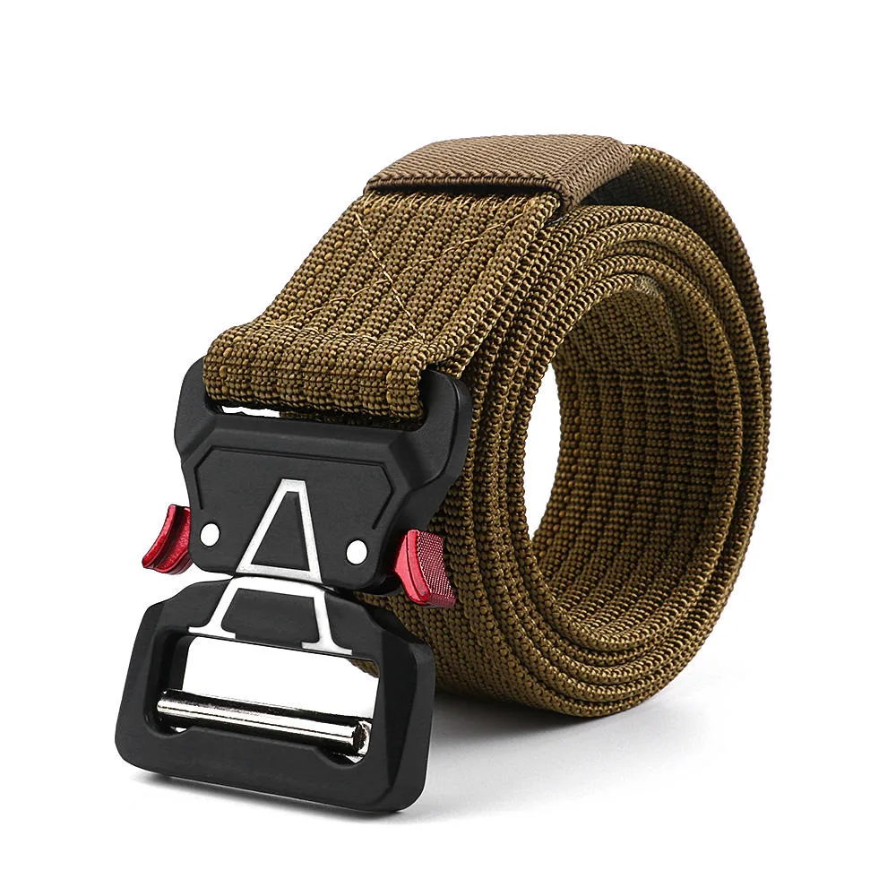 Canvas Nylon Tactical Men Belt (VGS-DB-115) - Tactical gear for security and law enforcement