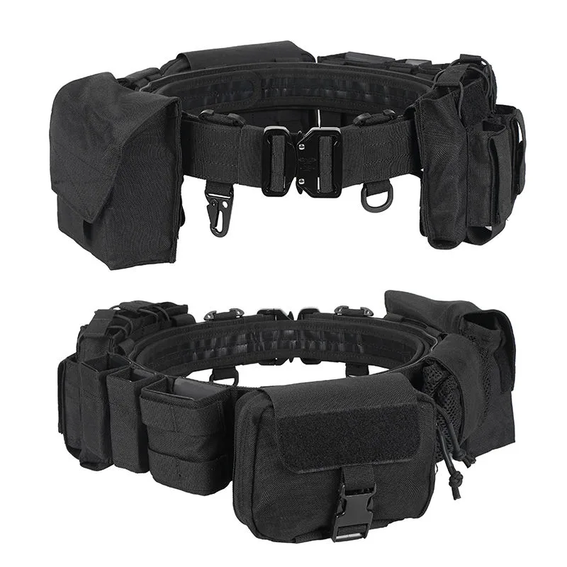 SIVI Heavy Duty 7-Piece MOLLE Belt Set (VGS-DB-119) - Tactical gear for security and law enforcement