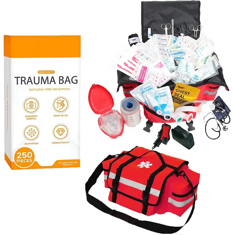 251 PCS Trauma Bag — First Responder (VGS-MI-127) - Tactical gear for security and law enforcement