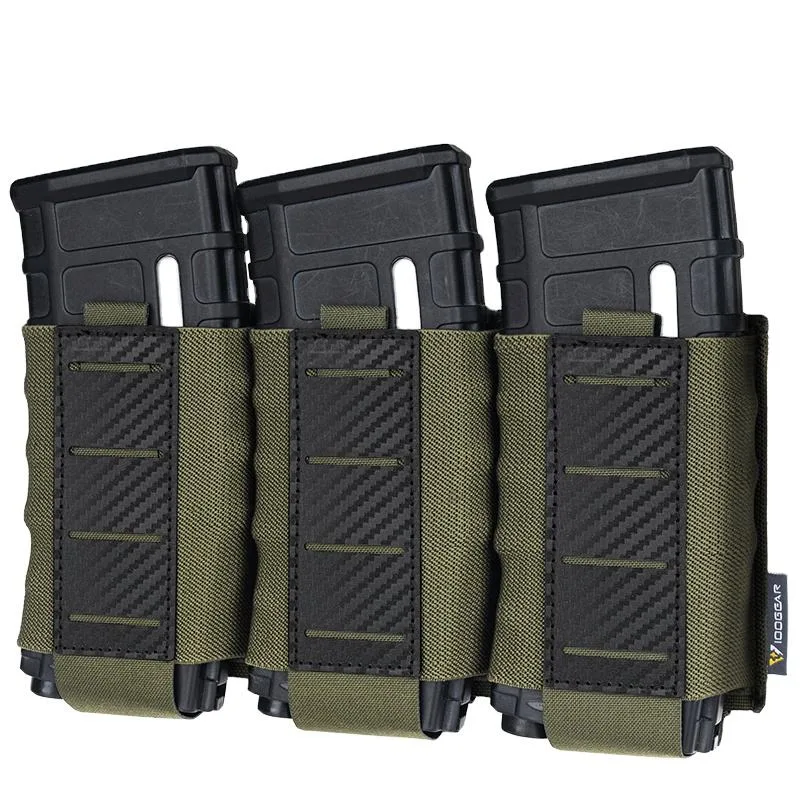 IDOGEAR 500D Nylon Carbon Fiber Mag Pouch (VGS-MP-109) - Tactical gear for security and law enforcement