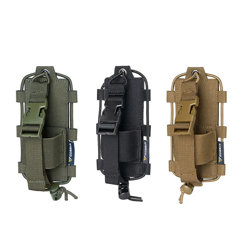 IDOGEAR MOLLE Walkie Talkie Pouch — 500D (VGS-MP-112) - Tactical gear for security and law enforcement