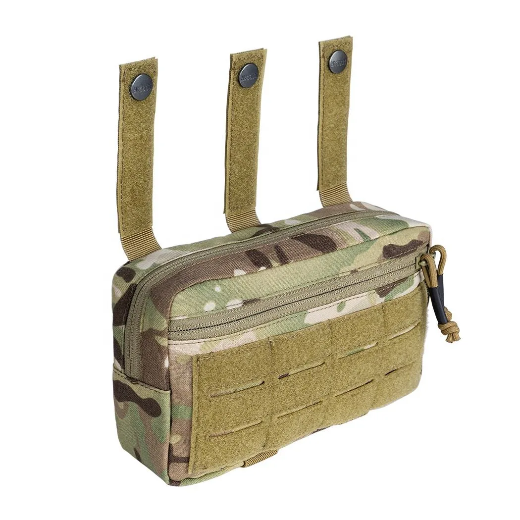 IDOGEAR Dual Zipper Utility EDC Pouch (VGS-MP-117) - Tactical gear for security and law enforcement