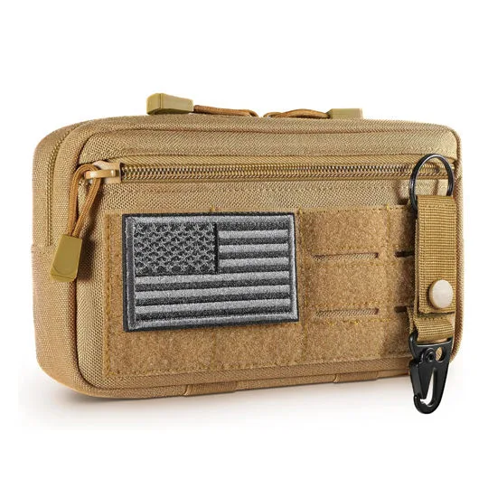 Tactical MOLLE Admin Pouch — Laser Cut (VGS-MP-118) - Tactical gear for security and law enforcement