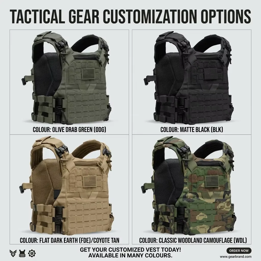 Quick Release Training Tactical Vest with Mag Pouch - Tactical gear from VegaTactical