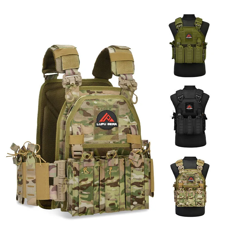 Quick Release Security MOLLE Vest — 1000D (VGS-QR-101) - Tactical gear for security and law enforcement
