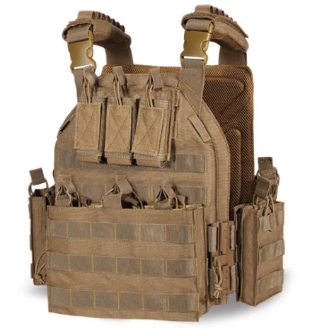 Custom Logo Quick Release MOLLE Vest (VGS-MV-102) - Tactical gear for security and law enforcement