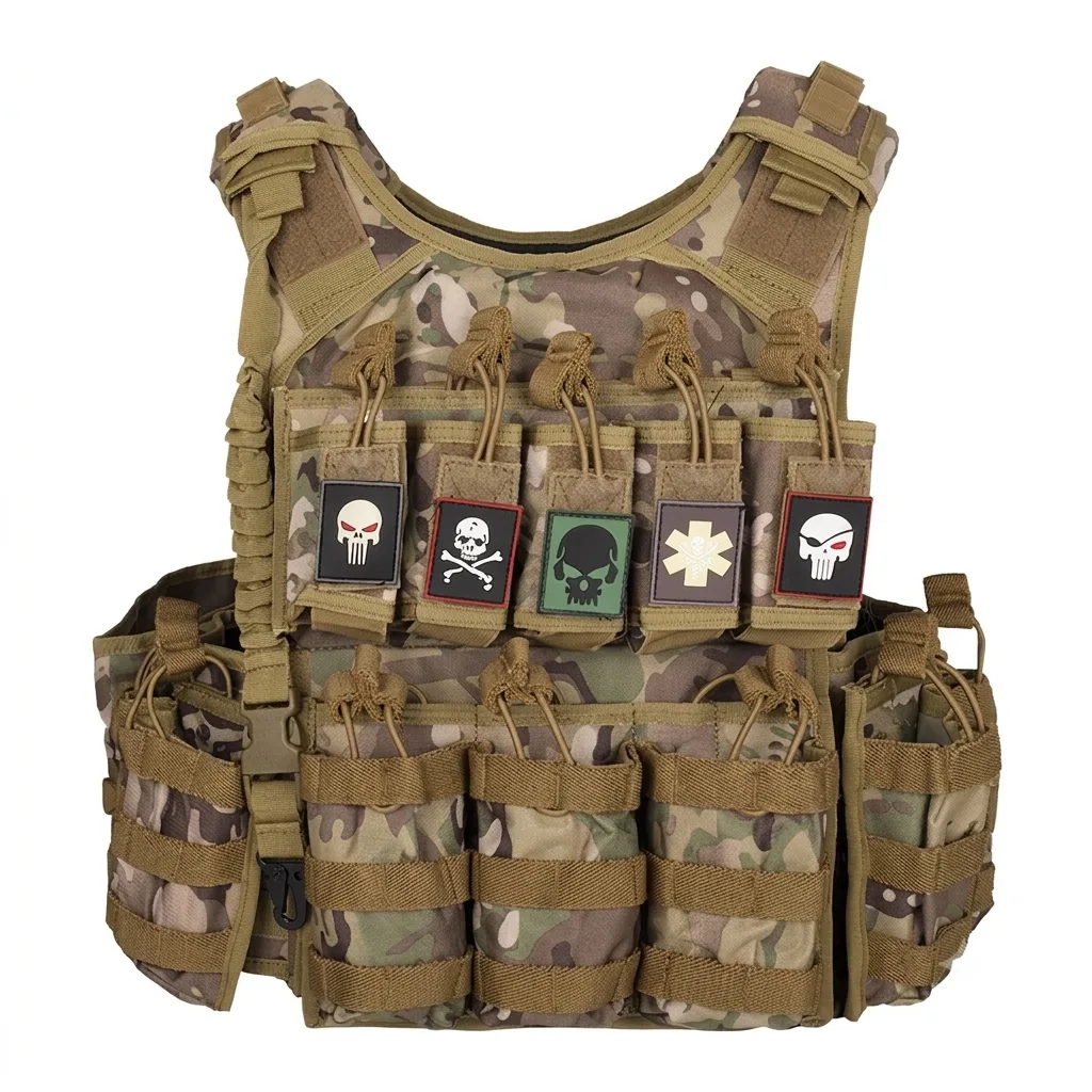 Modular Quick Release MOLLE Vest — Custom (VGS-MV-104) - Tactical gear for security and law enforcement