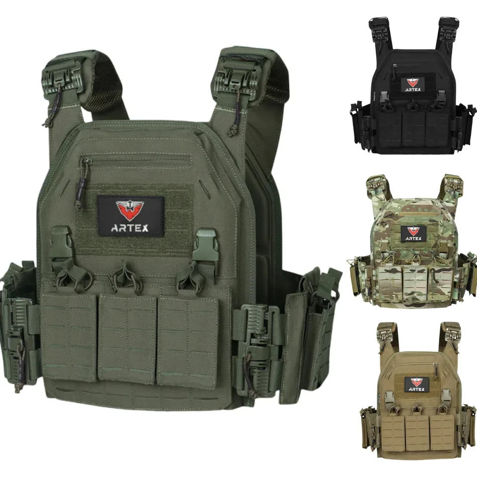 Ranger Green Plate Carrier — Quick Release (VGS-DV-101) - Tactical gear for security and law enforcement